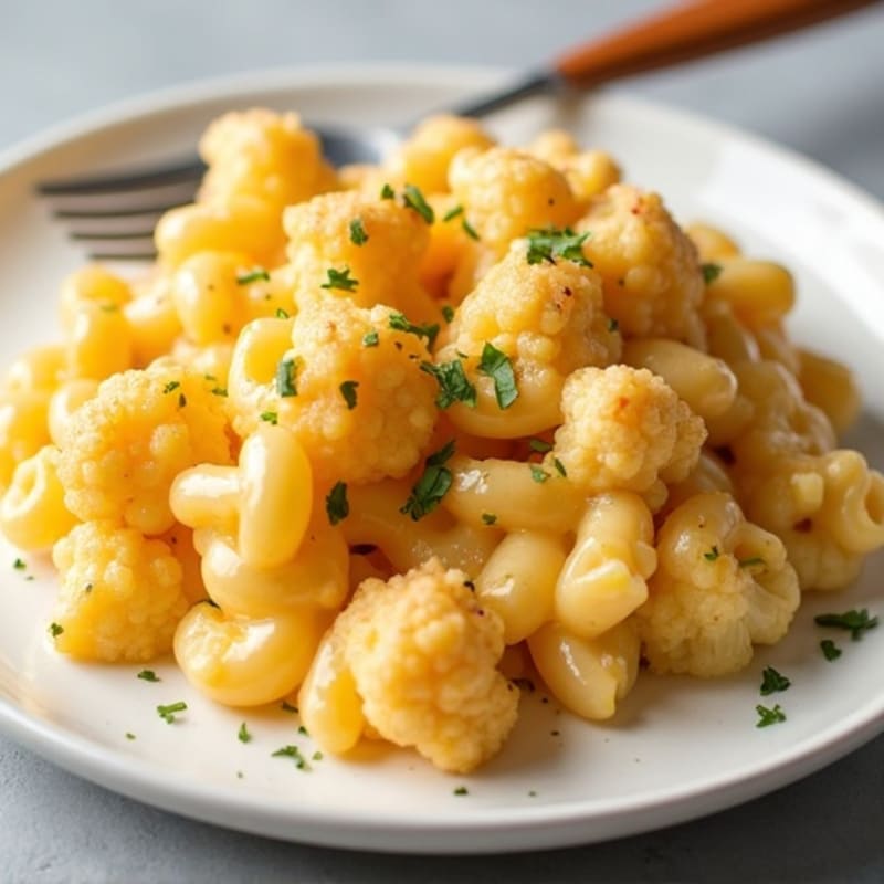 Protein-Packed Cauliflower Mac with Sharp Cheddar