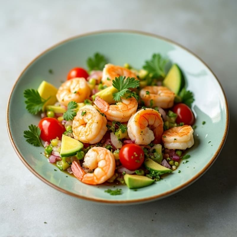 Fresh Shrimp and Avocado Ceviche