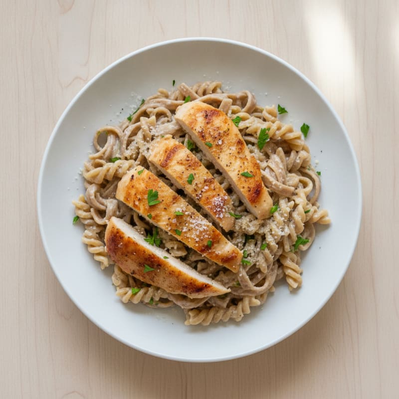 Chicken Alfredo Fettuccine Pasta