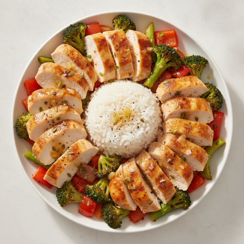 Sheet Pan Lemon Chicken with Roasted Vegetables