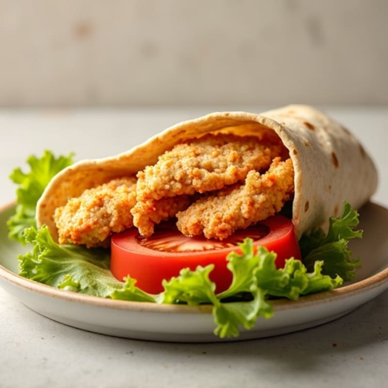 Crispy Buffalo Ranch Chicken Wrap