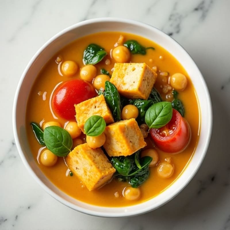 Creamy Coconut Curry Chickpea Stew