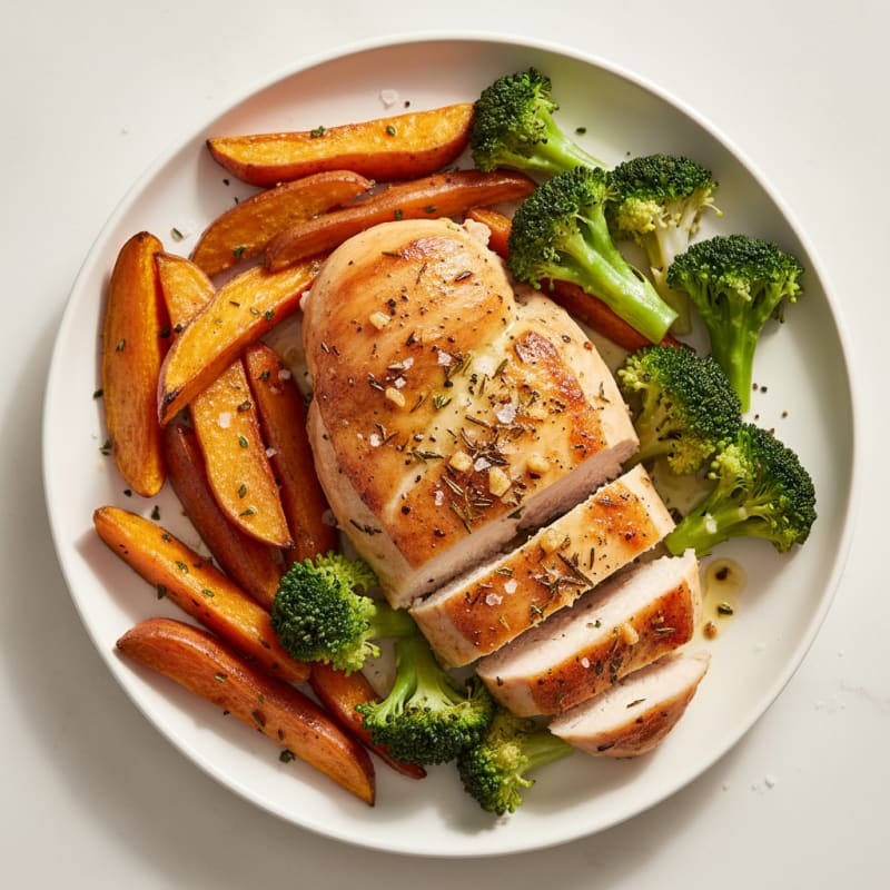Garlic Herb-Roasted Chicken Breast