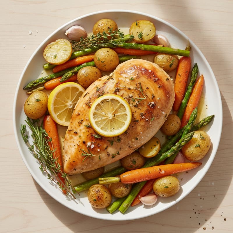 Lemon Herb Roasted Chicken