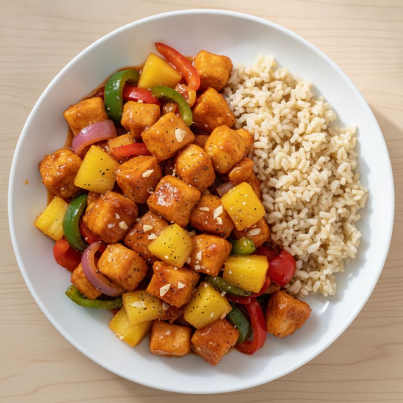 Sweet and Sour Chicken with Pineapple