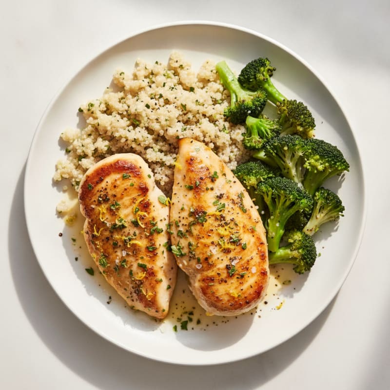 Lemon Herb Pan-Seared Chicken
