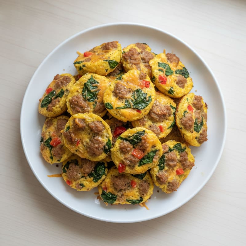 Baked Sausage and Egg Bites