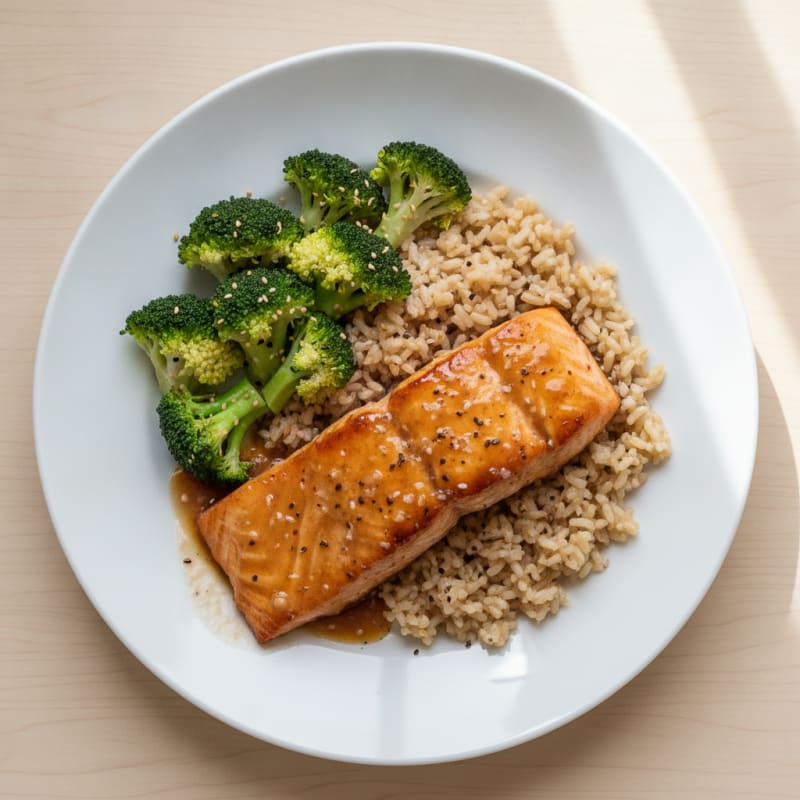 Teriyaki Glazed Salmon