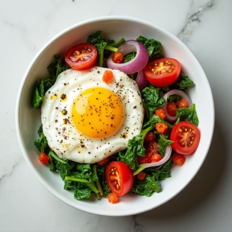 Protein-Packed Veggie and Egg White Breakfast Bowl