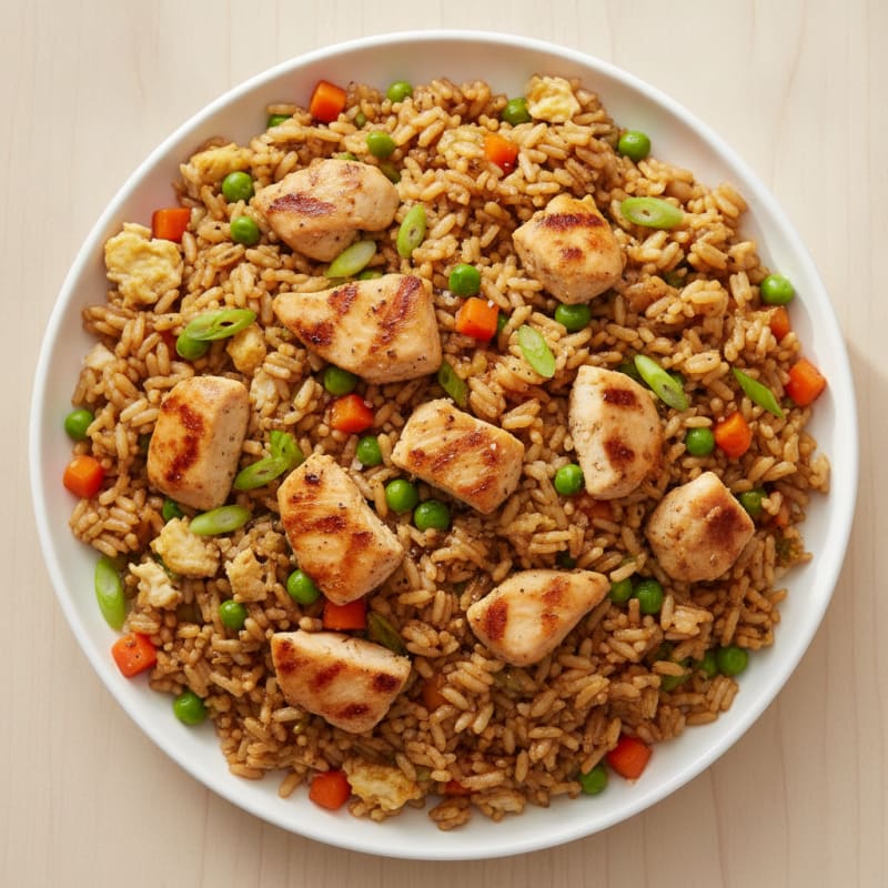 Savory Chicken and Vegetable Fried Rice