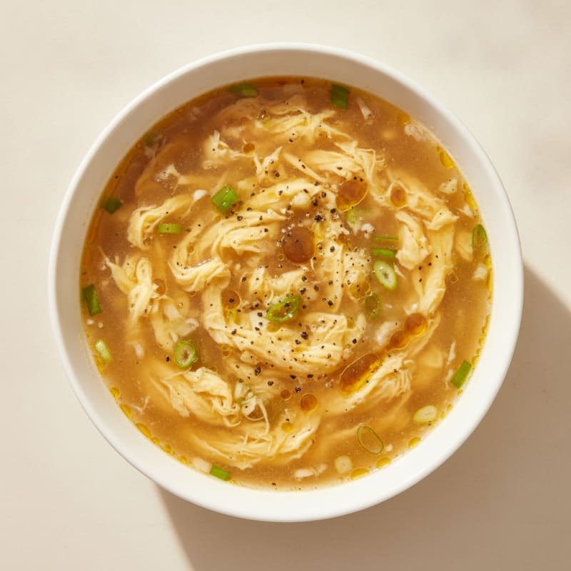 Savory High-Protein Egg Drop Soup