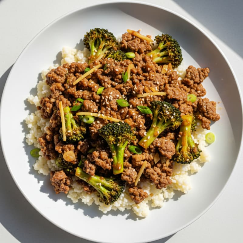 Tender Sesame-Ginger Beef Bulgogi