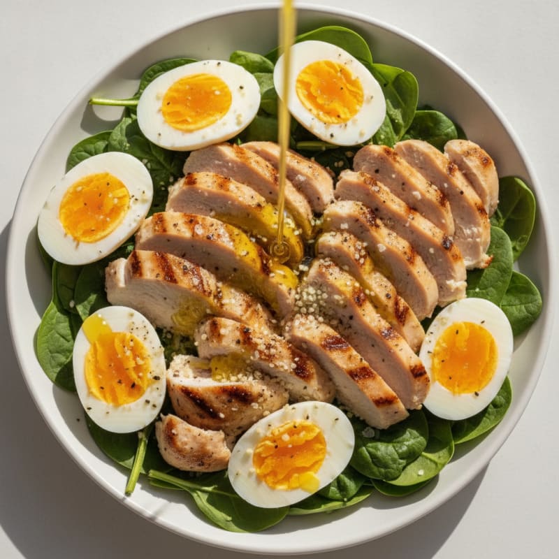 Classic Hard-Boiled Egg Bistro Plate