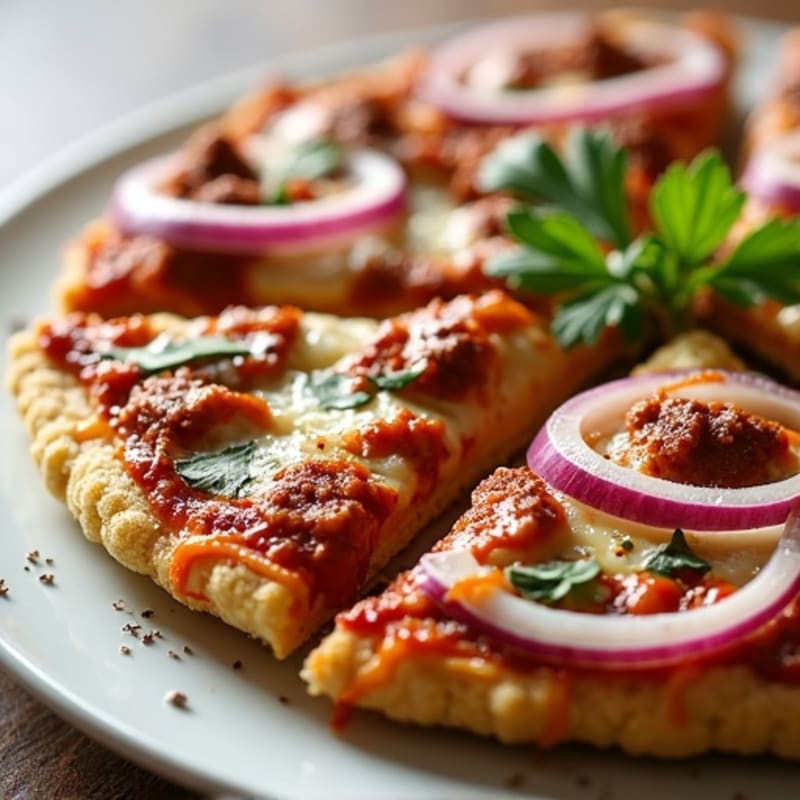High-Protein BBQ Chicken Pizza