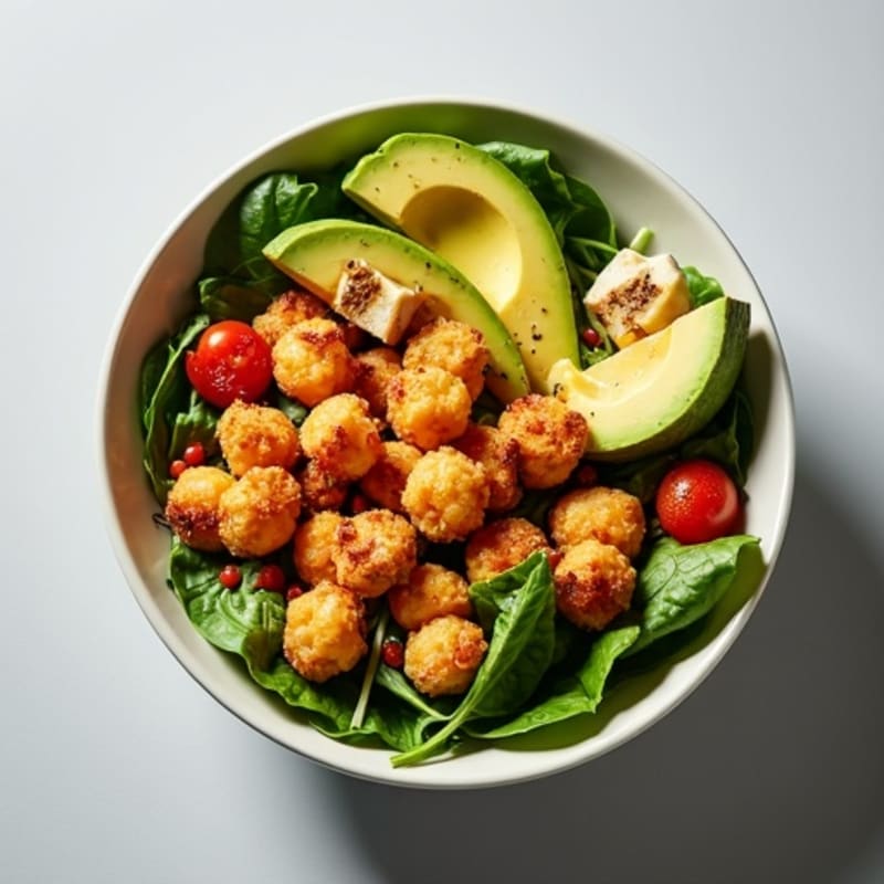 Crispy Chickpea and Avocado Power Bowl