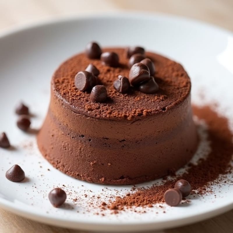 Dark Chocolate Protein Soufflé