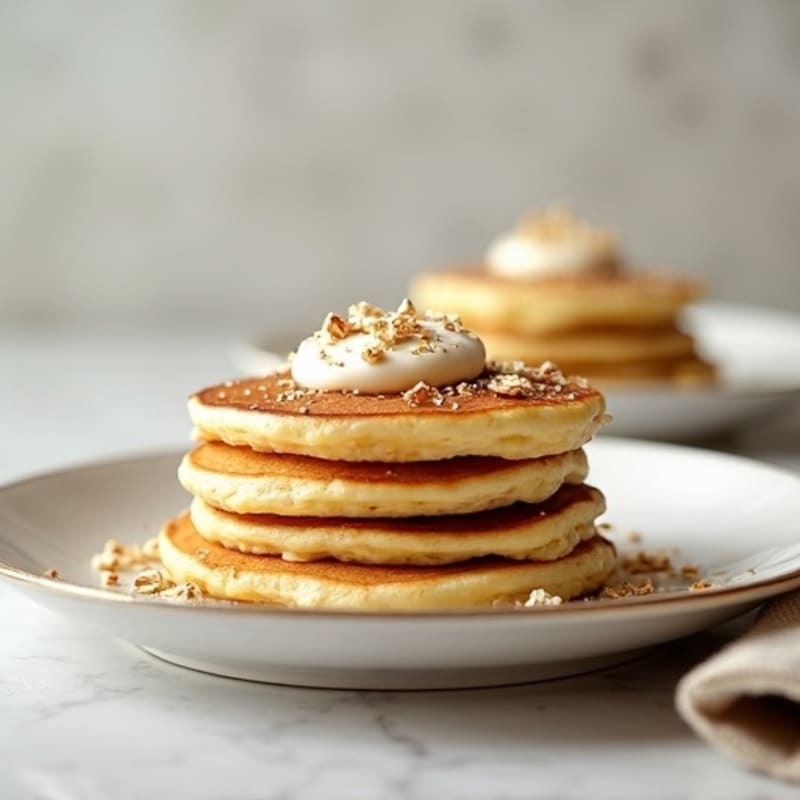 Fluffy Greek Yogurt Protein Pancakes
