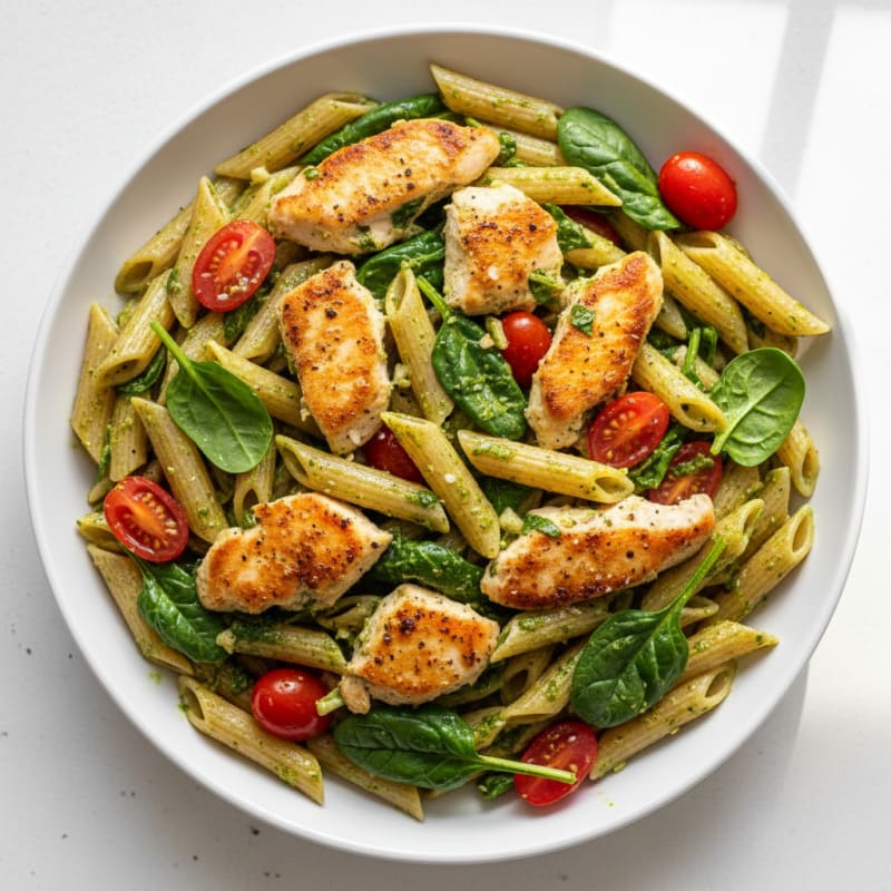 Creamy Pesto Chicken Pasta