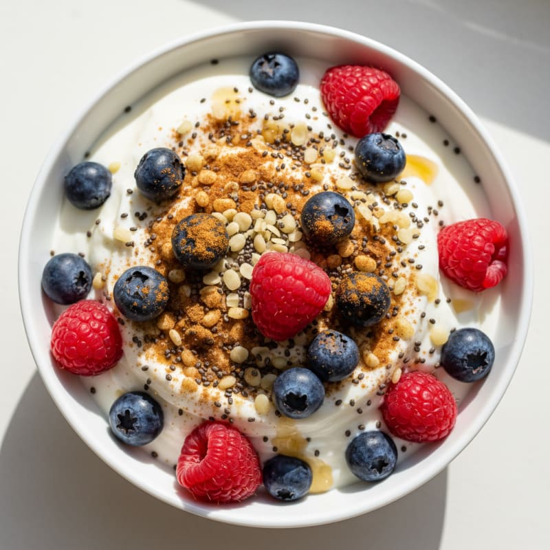 Quick Berry Yogurt Parfait