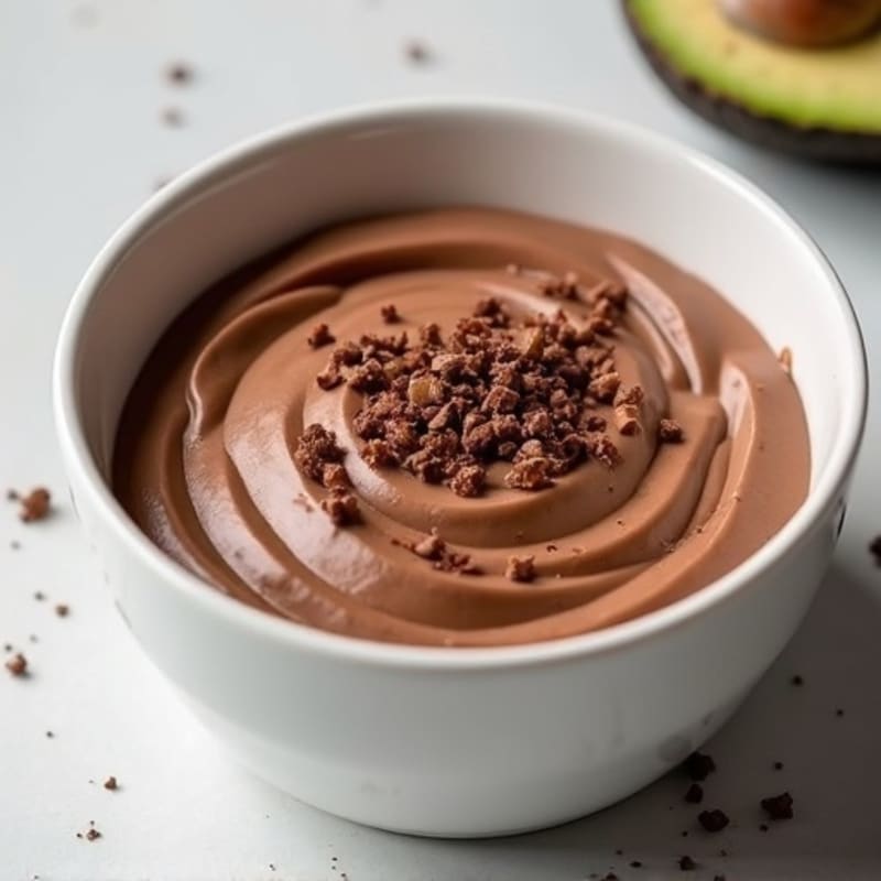 Silky Chocolate Protein Pudding with Greek Yogurt
