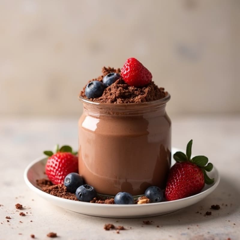 Silky Chocolate Protein Mousse