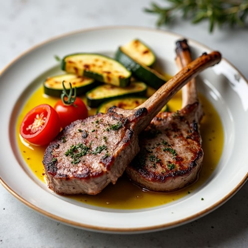 Grilled Herb Lamb Chops