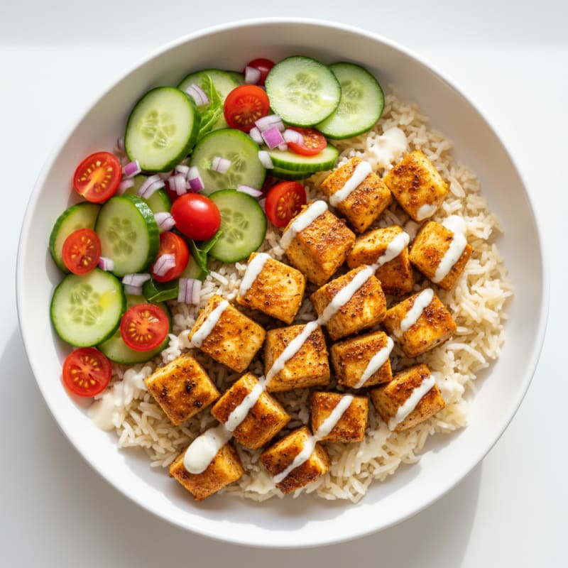 Chicken Shawarma Rice Bowl