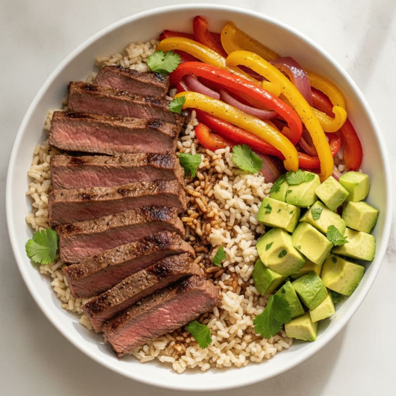 Carne Asada Rice Bowl