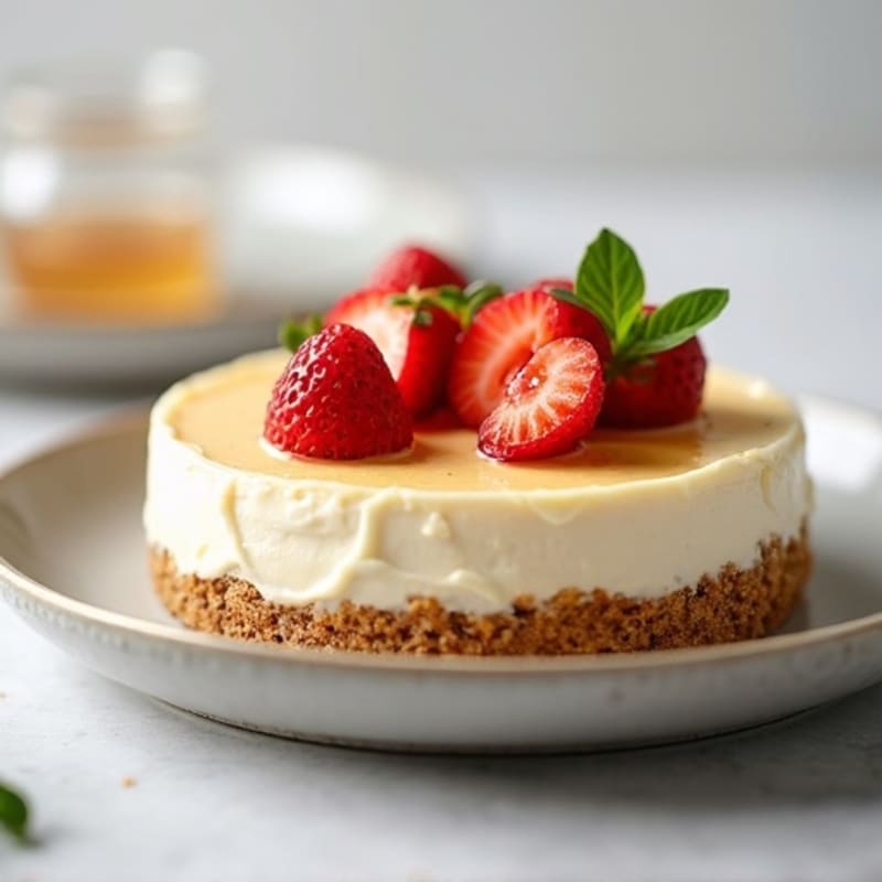 Greek Yogurt Protein Cheesecake