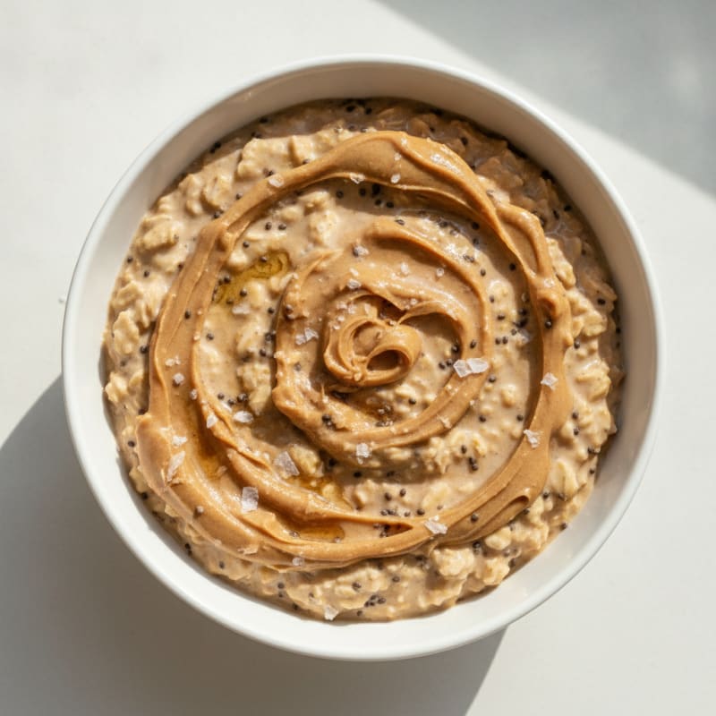 Peanut Butter Protein Overnight Oats