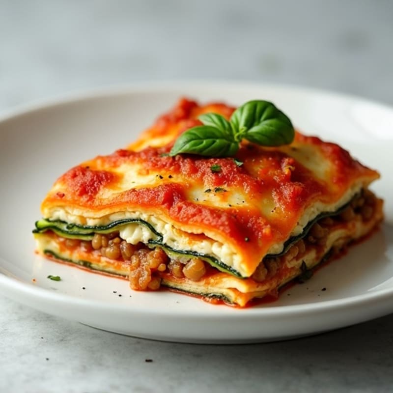 Hearty Layered Veggie Lasagna