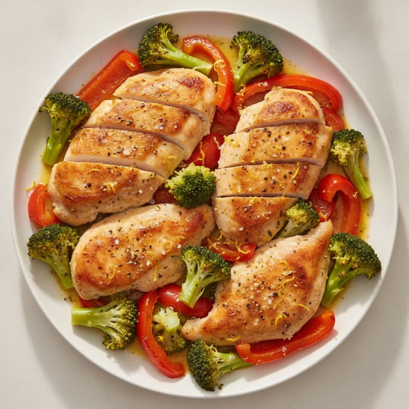 Sheet Pan Lemon Herb Chicken