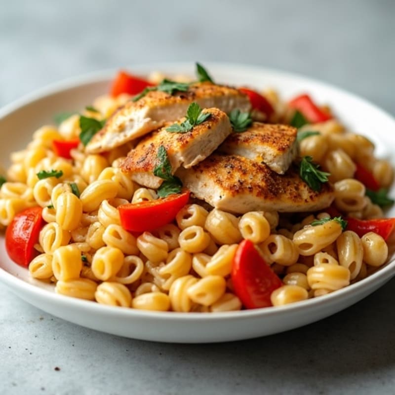 Creamy Cajun Chicken Pasta with Bell Peppers