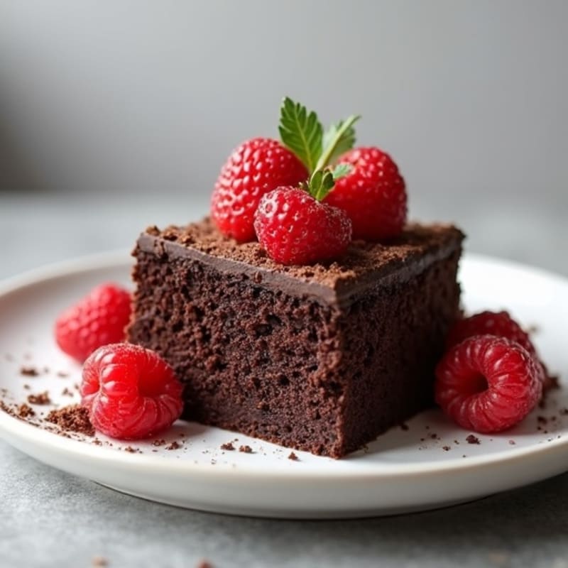 Flourless Dark Chocolate Almond Cake
