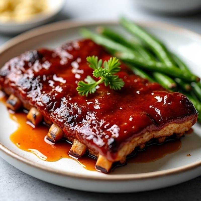 Honey-Glazed BBQ Baby Back Ribs