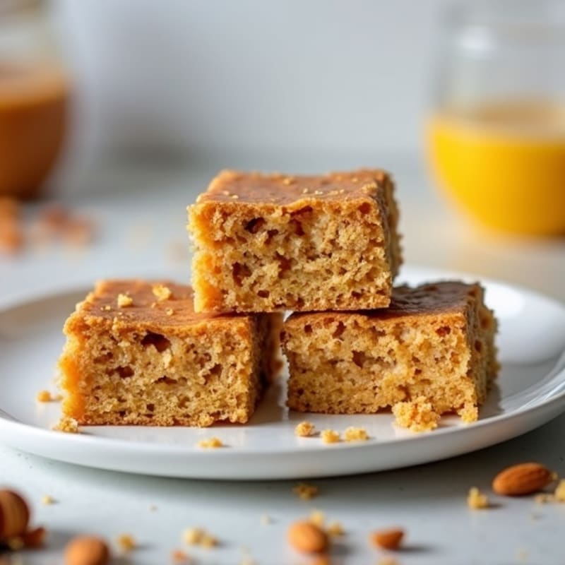 Protein-Packed Almond Butter Snack Cake