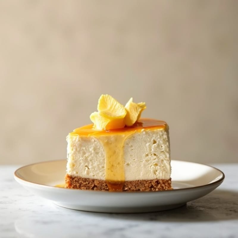 Creamy Greek Yogurt Protein Cheesecake