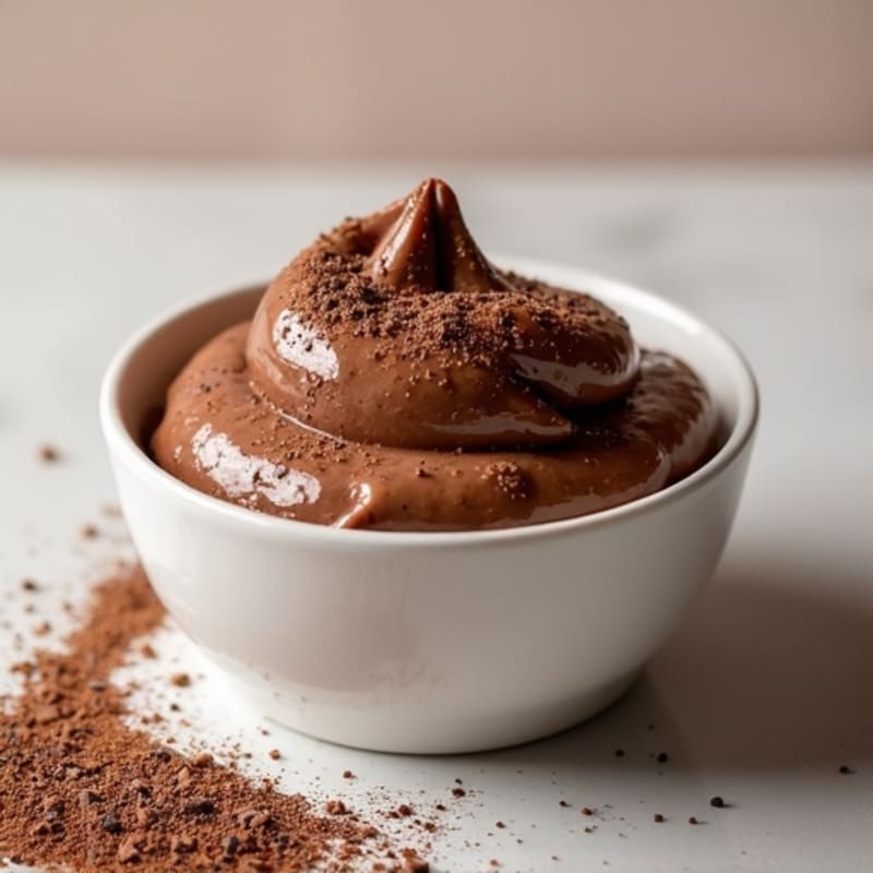 Silky Chocolate Protein Pudding