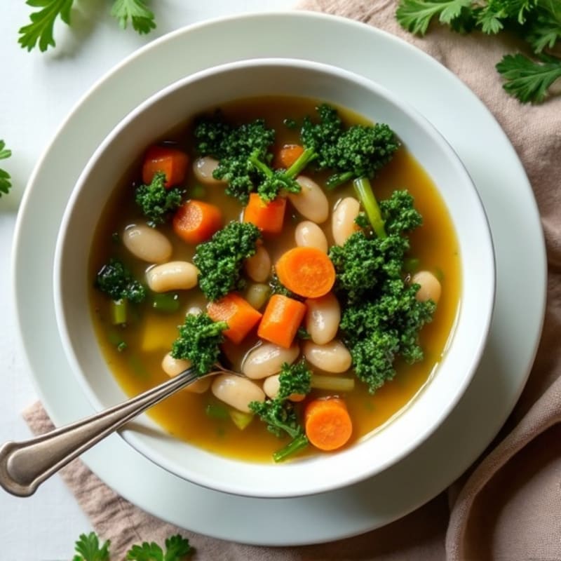 Hearty Kale and White Bean Soup