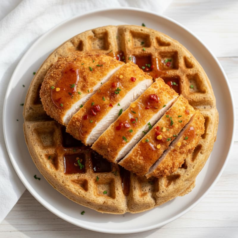 Golden Chicken & Waffles