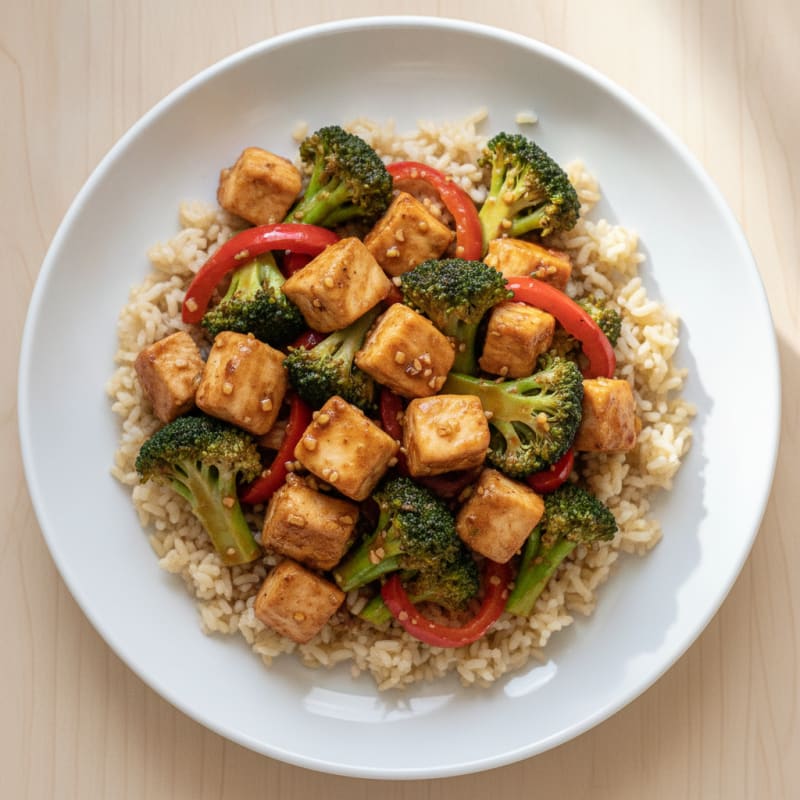 Garlic Chicken and Broccoli Stir-Fry