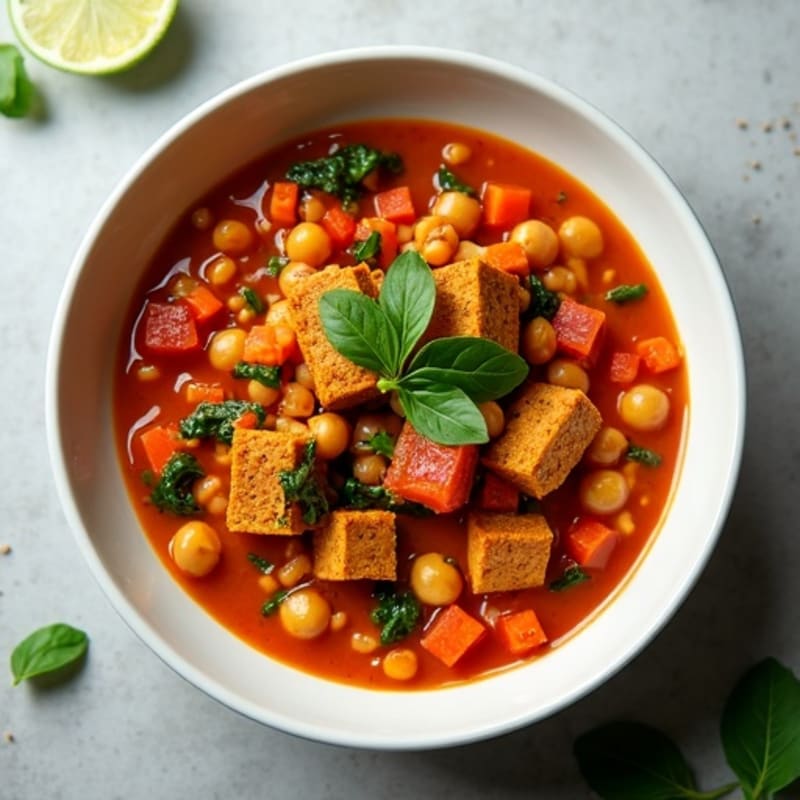 Hearty Spiced Red Lentil Stew