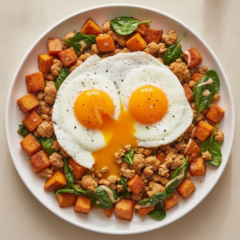 Hearty Grand Slam Breakfast Skillet