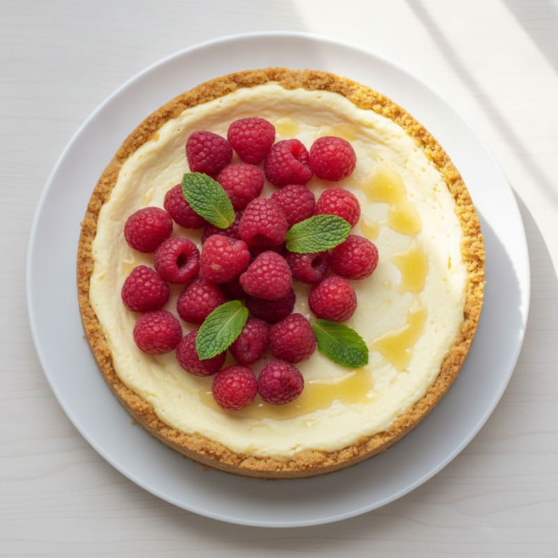 Creamy Greek Yogurt Protein Cheesecake