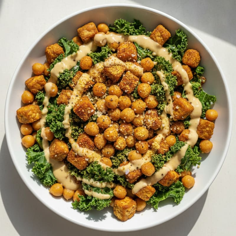 Hearty Chickpea and Vegetable Bowl