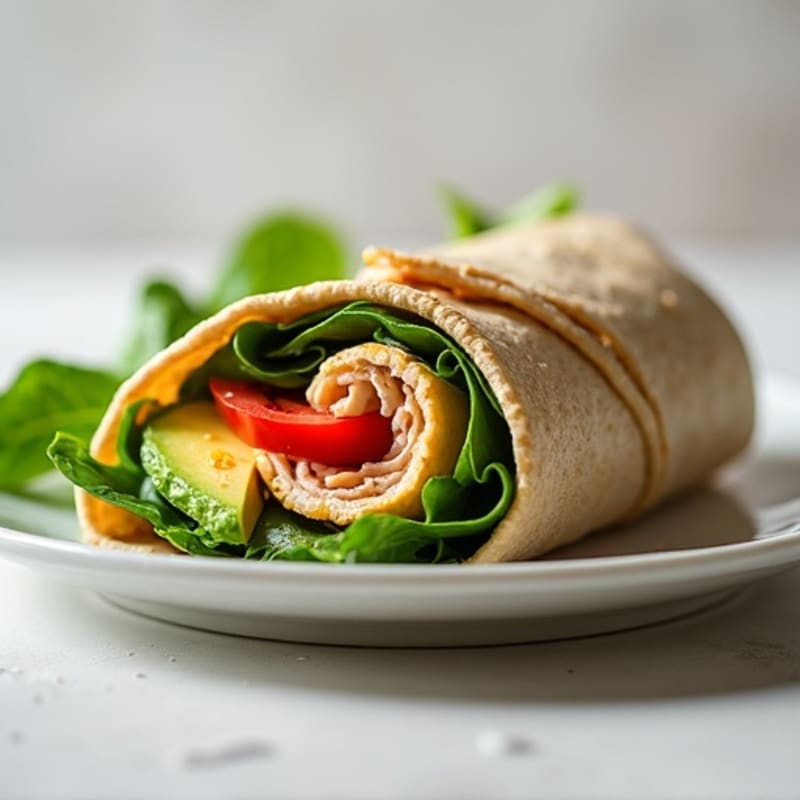 Fresh Turkey Avocado Wrap
