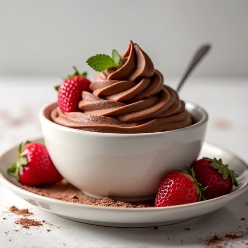 High-Protein Creamy Chocolate Mousse