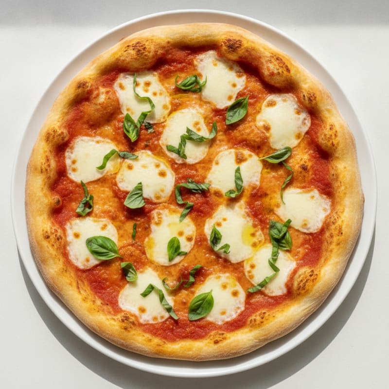 Classic Margherita Pizza with Fresh Basil