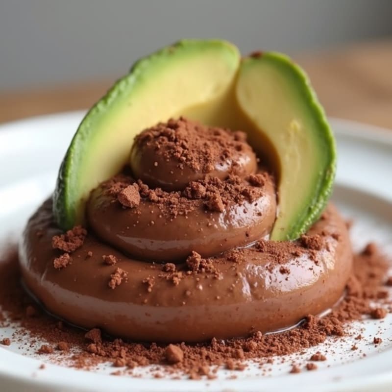 Protein Chocolate Avocado Mousse