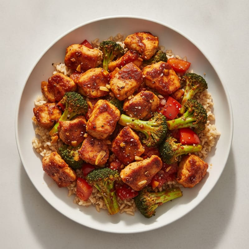 Spicy Gochujang Chicken Stir-Fry